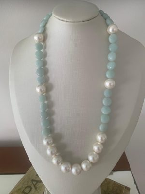 Amazonita e Pérolas Shell