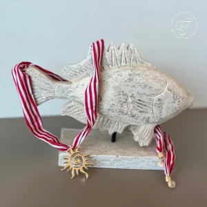 Colar lenço vermelho Sol